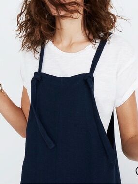 Madewell Texture & Thread
Tie-Strap Overalls